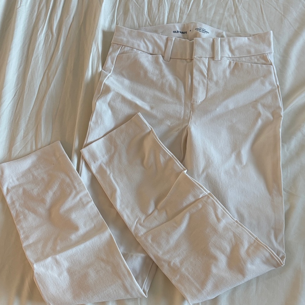 Old Navy Pixi Cream Slacks